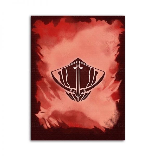 Solo Leveling Hunters Guild Logo Poster 15 x 20 cm  No Frame Official Solo Leveling Merch