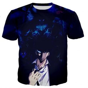 Solo Leveling Strongest Hunter Sung Jin-Woo T-Shirt XS Official Solo Leveling Merch