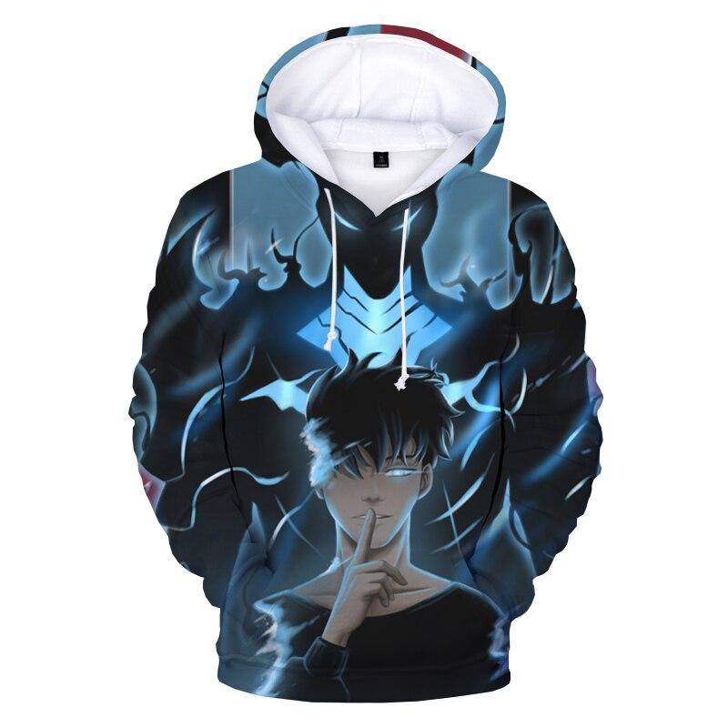 ®Solo Leveling Monarch Jin Woo x Igris Hoodie Official Merch | Solo ...