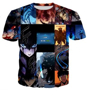 Solo Leveling Player Sung Jin-Woo T-Shirt XS Official Solo Leveling Merch