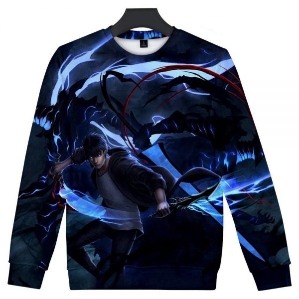 Solo Leveling 3D Print Sweatshirts XS Official Solo Leveling Merch