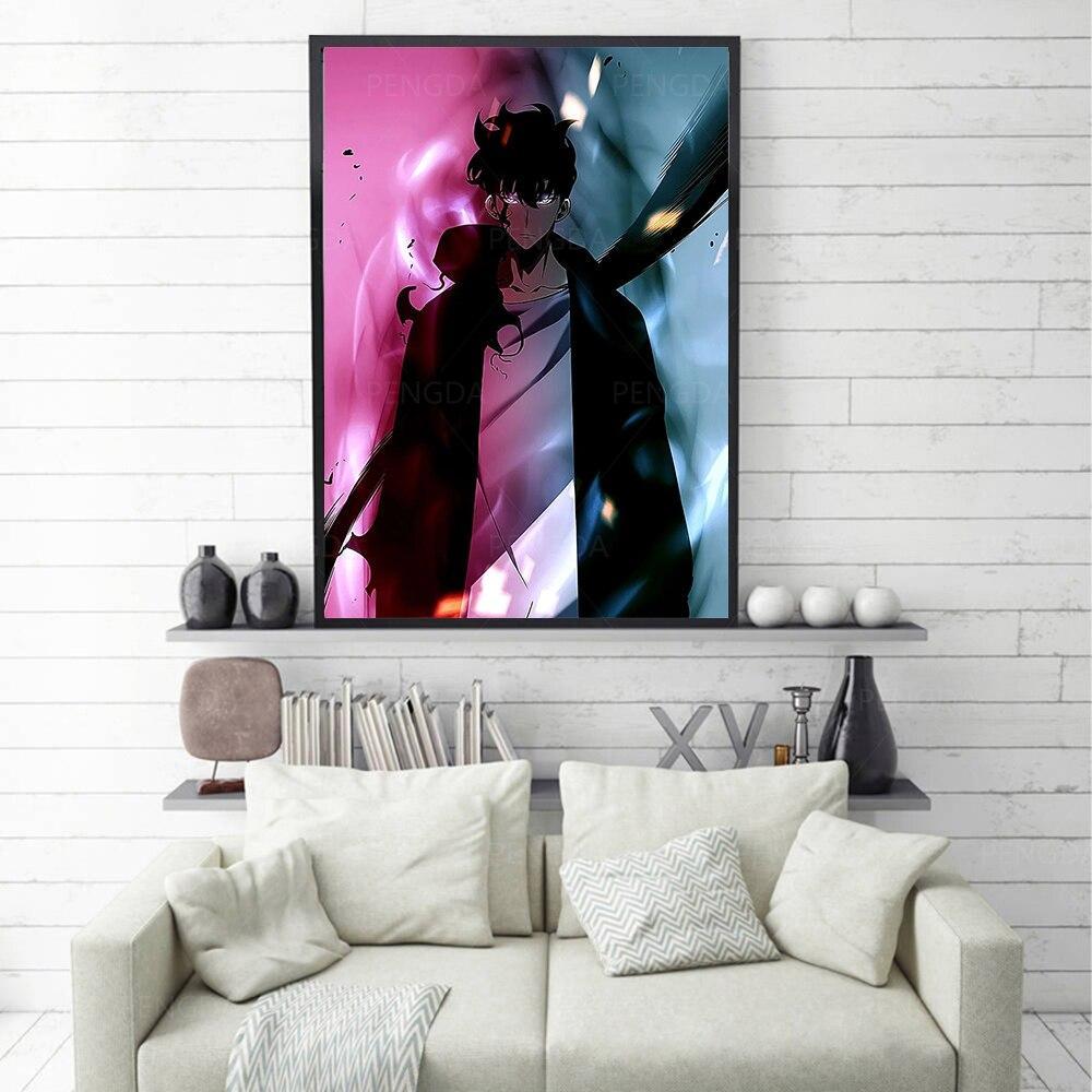 Sung Jin Woo Anime ®Solo Leveling Poster Official Merch