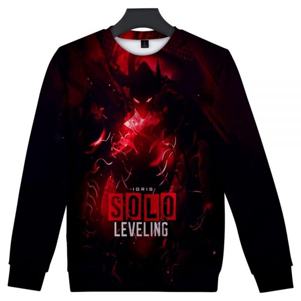 Solo Leveling 3D Sweatshirt Printing XS Official Solo Leveling Merch