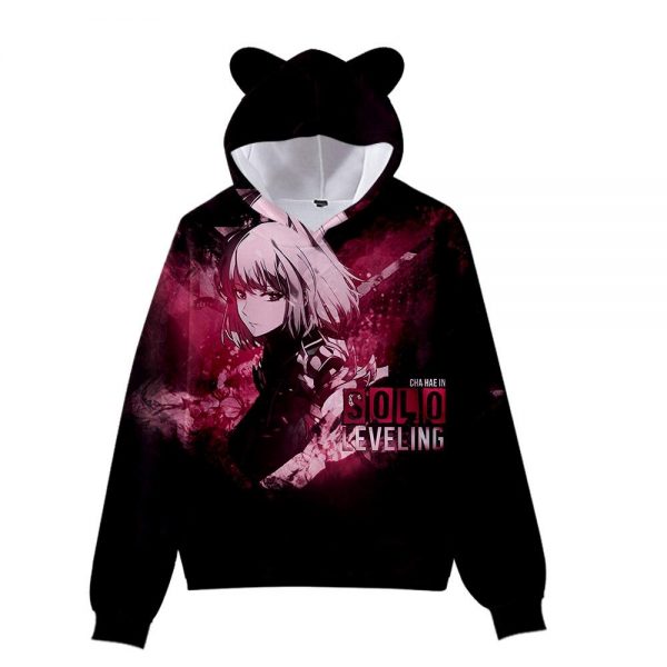 Solo Leveling Cha Hae-In Hoodie XS Official Solo Leveling Merch