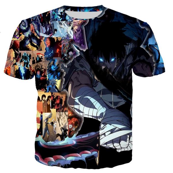 Solo Leveling Reawakened Jin Woo T-Shirt XS Official Solo Leveling Merch