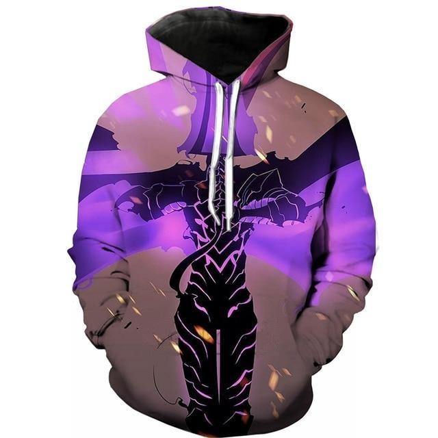 ®Solo Leveling Shadow Knight Igris Hoodie Official Merch | Solo ...