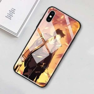 Solo Leveling Domain of the Monarch Jin-woo iPhone Case iPhone 6 or 6S Official Solo Leveling Merch