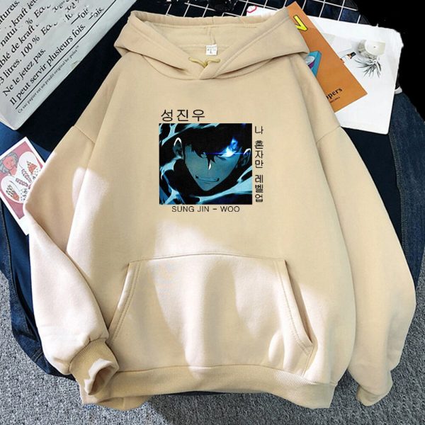 Anime Solo Leveling Hoodie Women Funny Sweatshirts Men Long Sleeve Punk Clothes Japanese Streetwear Spring 10 11 - Solo Leveling Merch Store