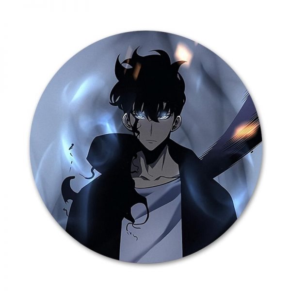 Anime solo leveling Icons Pins Badge Decoration Brooches Metal Badges For Backpack Decoration 5 - Solo Leveling Merch Store