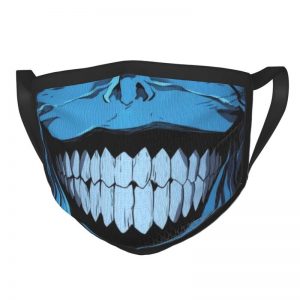 Evil Smile Solo Leveling Gift Face Mask Adult Anti Dust Horror Monster Smiley Mask Protection Respirator - Solo Leveling Merch Store