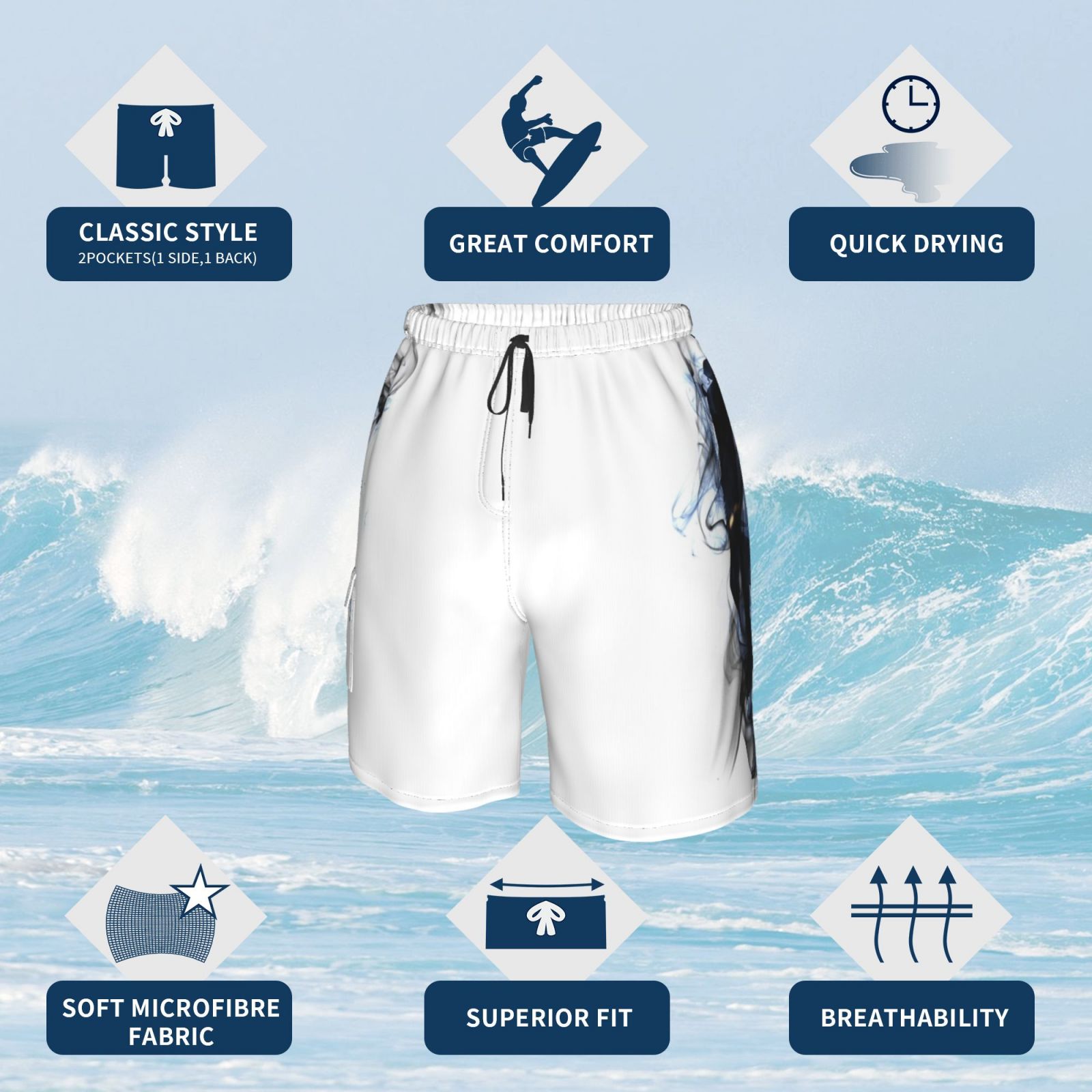 Solo Leveling Pants & Joggers Ripple Junction Adult Unisex Beach Shorts ...