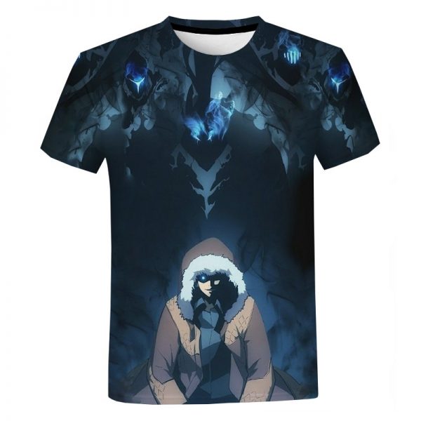 Solo Leveling 3D Printed T shirts Men Women Summer Fashion Casual Oversized Short Sleeve Anime Print - Solo Leveling Merch Store