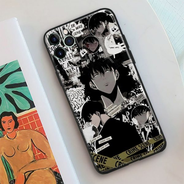 Solo Leveling Sung Jin Woo Glass Soft Silicone Phone Case FOR IPhone SE 7 8 Plus 2 - Solo Leveling Merch Store
