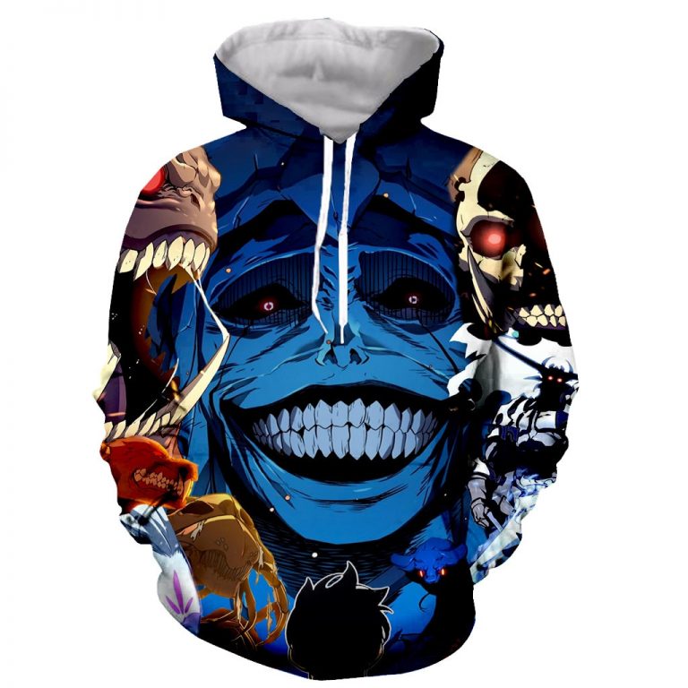 Solo Leveling Hoodie - 3D Monsters | Solo Leveling Merch Store