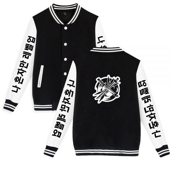 Solo Leveling Tracksuit Baseball Jacket Sweatshirt Women Men s Jacket Harajuku Streetwear Korean Manga Fashion Clothes 1 - Solo Leveling Merch Store