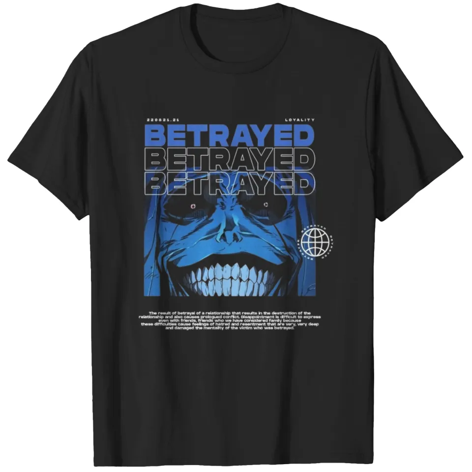 Solo Leveling T-shirt - BETRAYED Graphic Design T-shirt