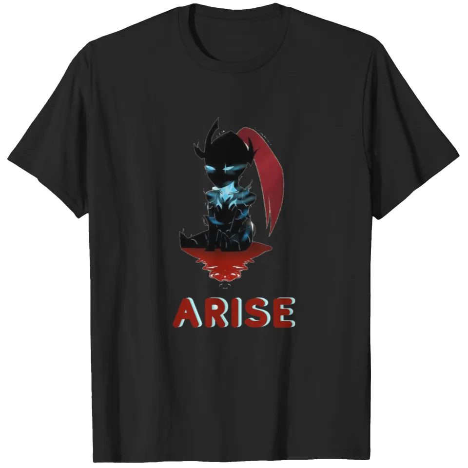 Solo Leveling T-shirts – Signature “ARISE” Edition